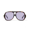 Louis Vuitton Women Square Frame Brown Tortoise Sunglasses