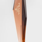 Prada Women Geometric Frame Brown Sunglasses