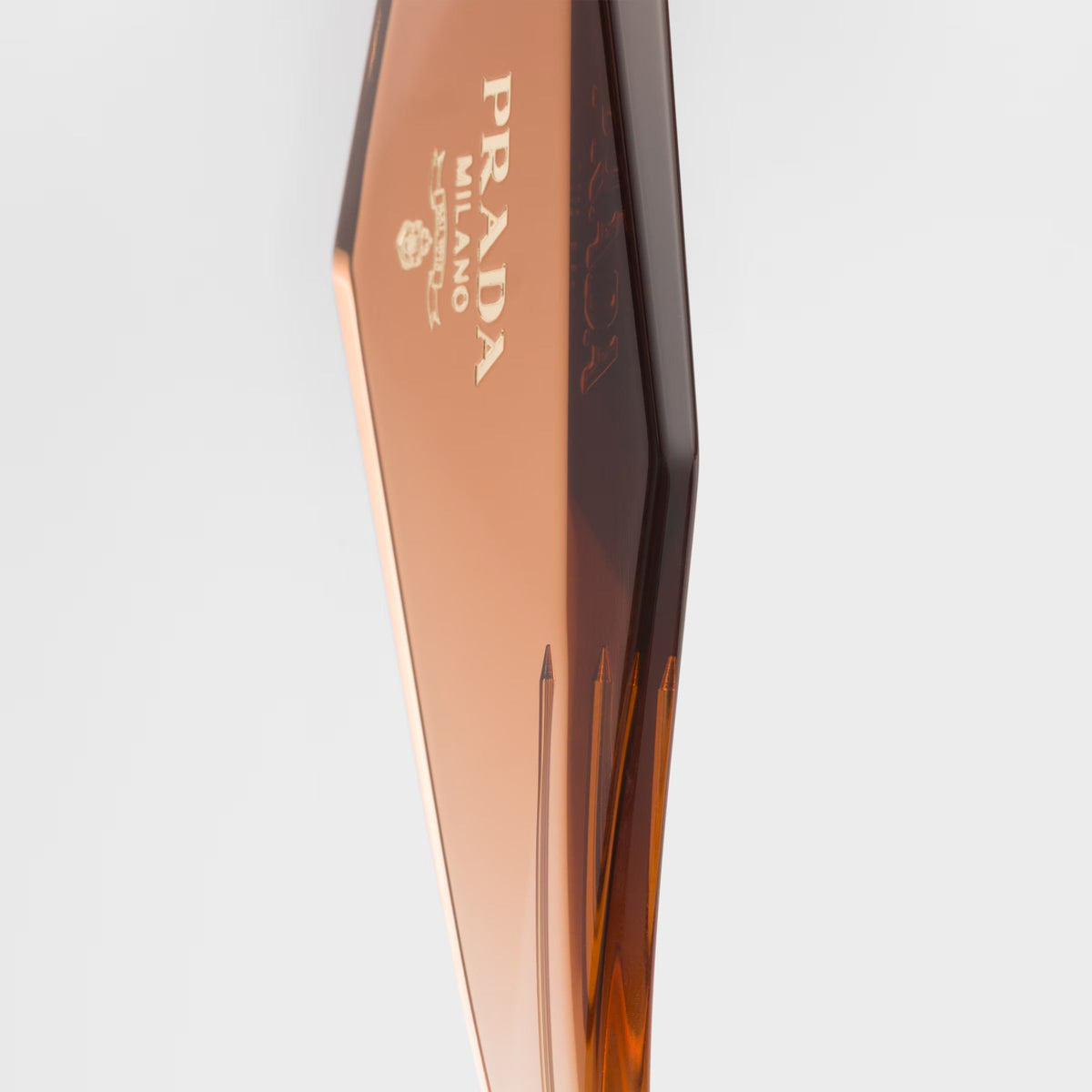 Prada Women Geometric Frame Brown Sunglasses