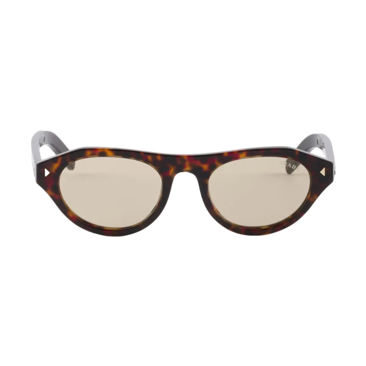 Prada Women Cat-Eye Frame Brown Tortoiseshell Sunglasses