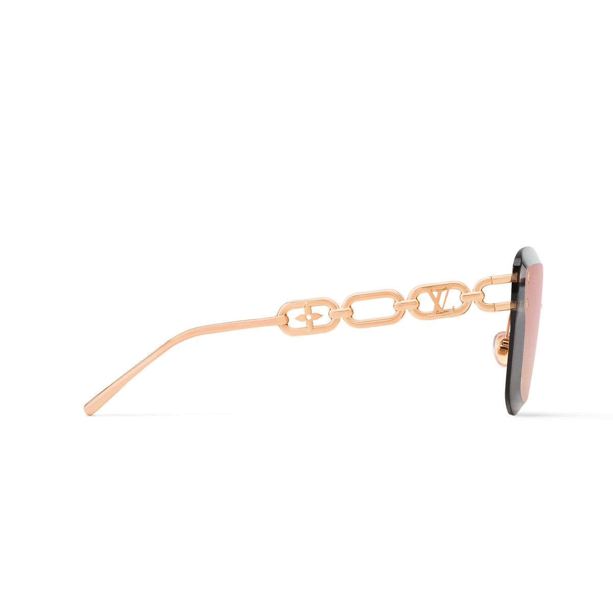 Louis Vuitton Women Cat Eye Frame Rose Gold Sunglasses