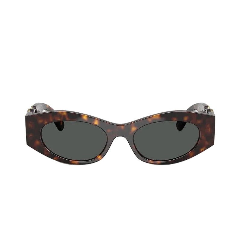 Versace Women Cat-Eye Frame Dark Brown Sunglasses