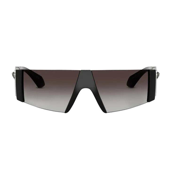 Versace Women Rectangular Frame Black Sunglasses