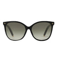 Louis Vuitton Women Cat Eye Frame Coal Black Sunglasses