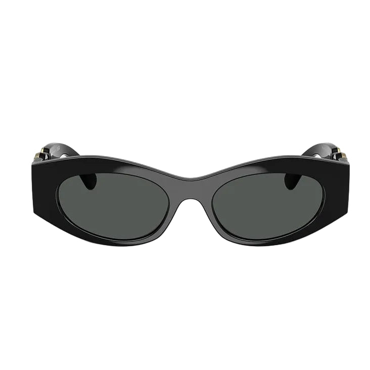 Versace Women Cat-Eye Frame Soft Black Sunglasses