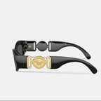 Versace Women Cat-Eye Frame Soft Black Sunglasses