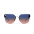 Louis Vuitton Women Cat Eye Frame Honey Gold Sunglasses