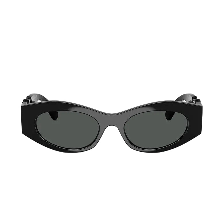 Versace Women Cat-Eye Frame Natural Black Sunglasses