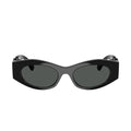 Versace Women Cat-Eye Frame Natural Black Sunglasses