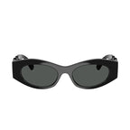 Versace Women Cat-Eye Frame Natural Black Sunglasses