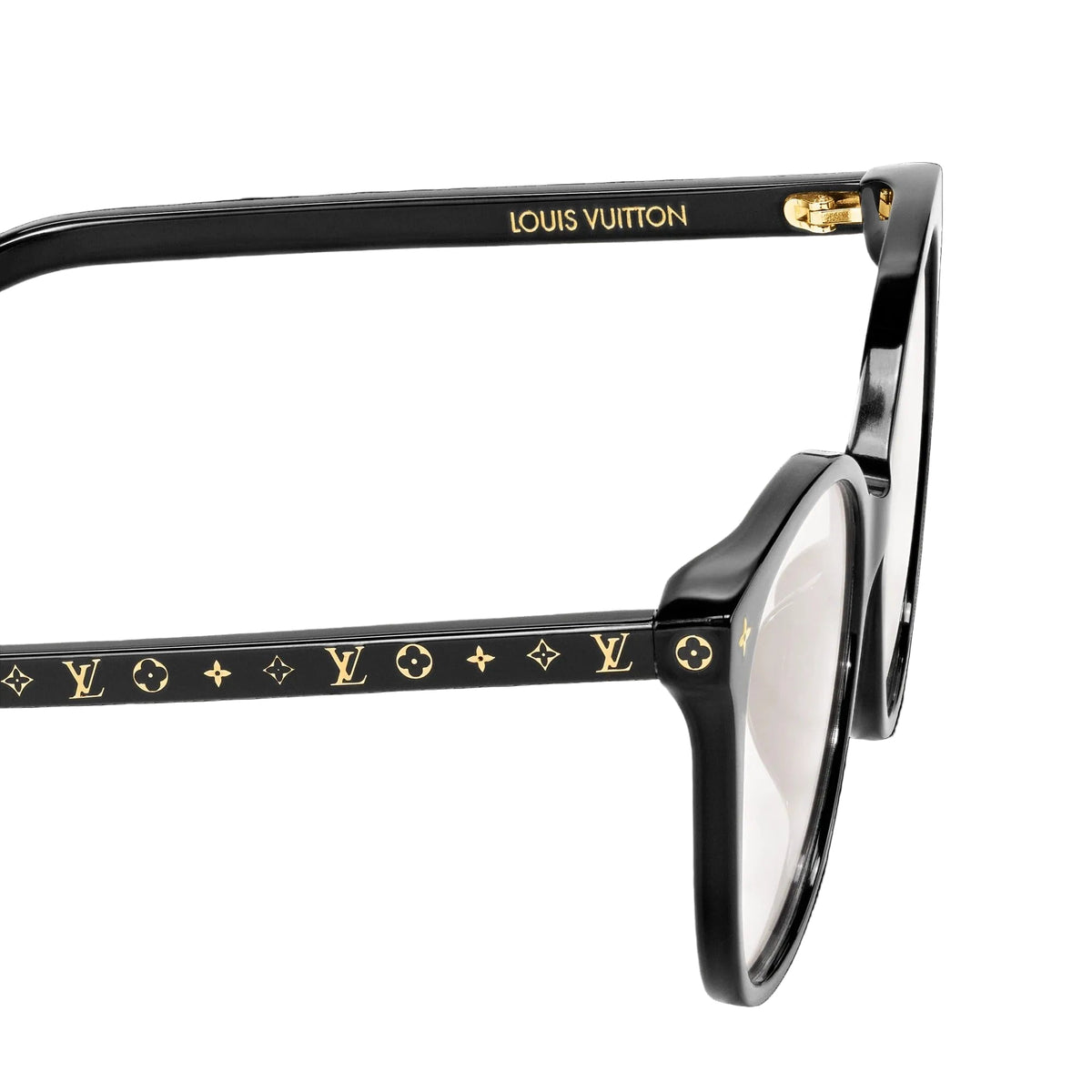 Louis Vuitton Women Cat Eye Frame Smoke Black Sunglasses
