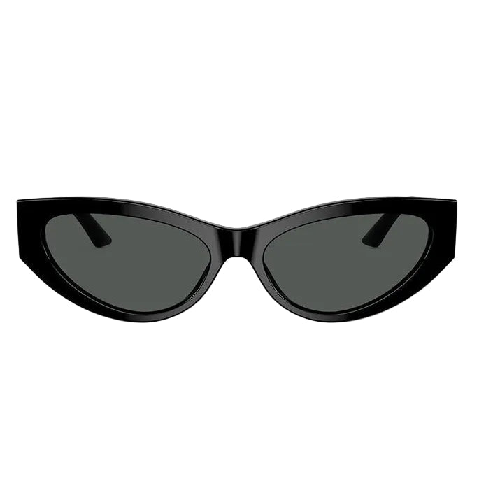 Versace Women Cat-Eye Frame Lava Black Sunglasses