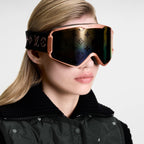 Louis Vuitton Women Mask Frame Light Pink Sunglasses