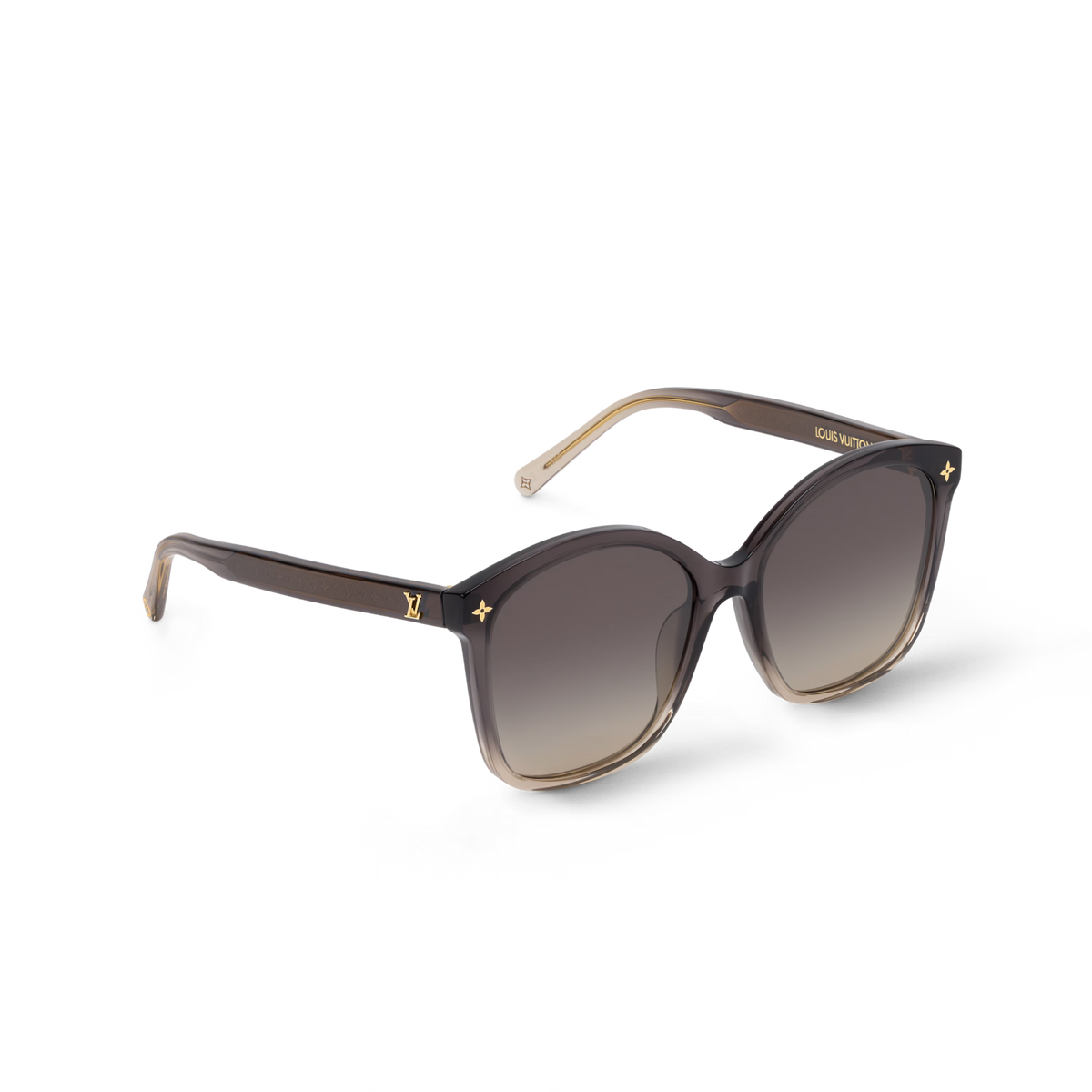 Louis Vuitton Women Cat Eye Frame Grey Sunglasses