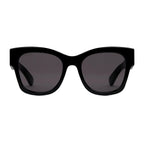 Gucci Women Butterfly Frame Black Sunglasses