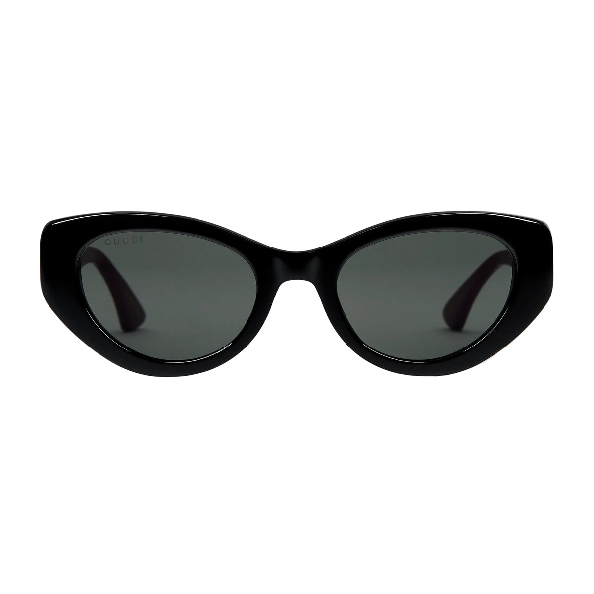Gucci Women Cat Eye Frame Ink Black Sunglasses