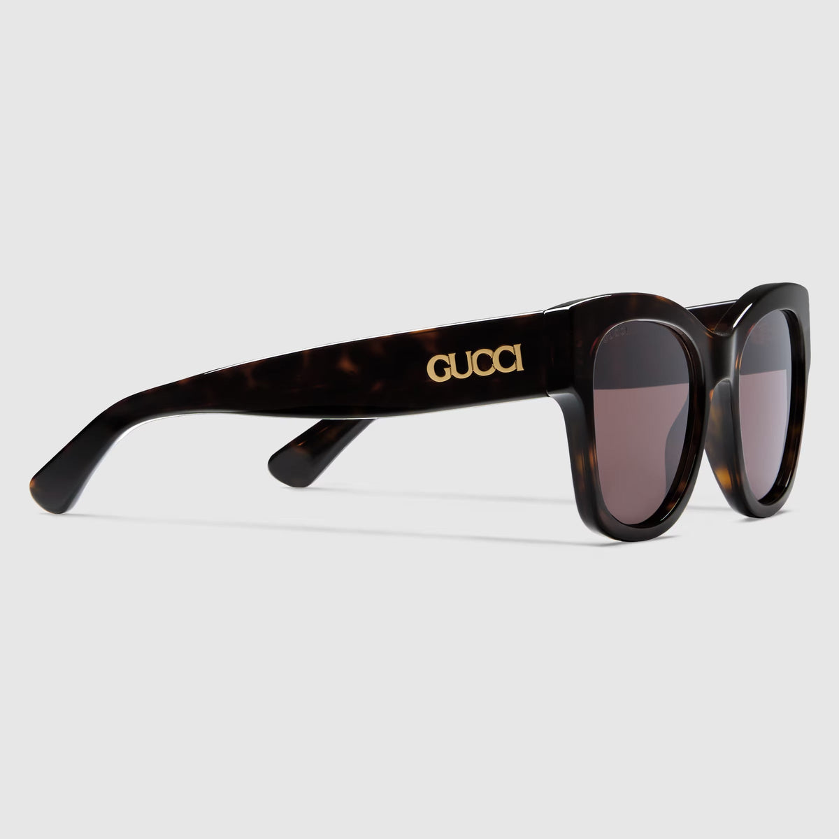 Gucci Women Butterfly Frame Tortoiseshell Sunglasses