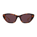 Gucci Women Cat Eye Frame Shiny Brown Sunglasses
