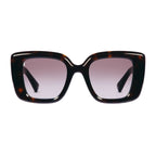 Gucci Women Butterfly Frame Brown Sunglasses