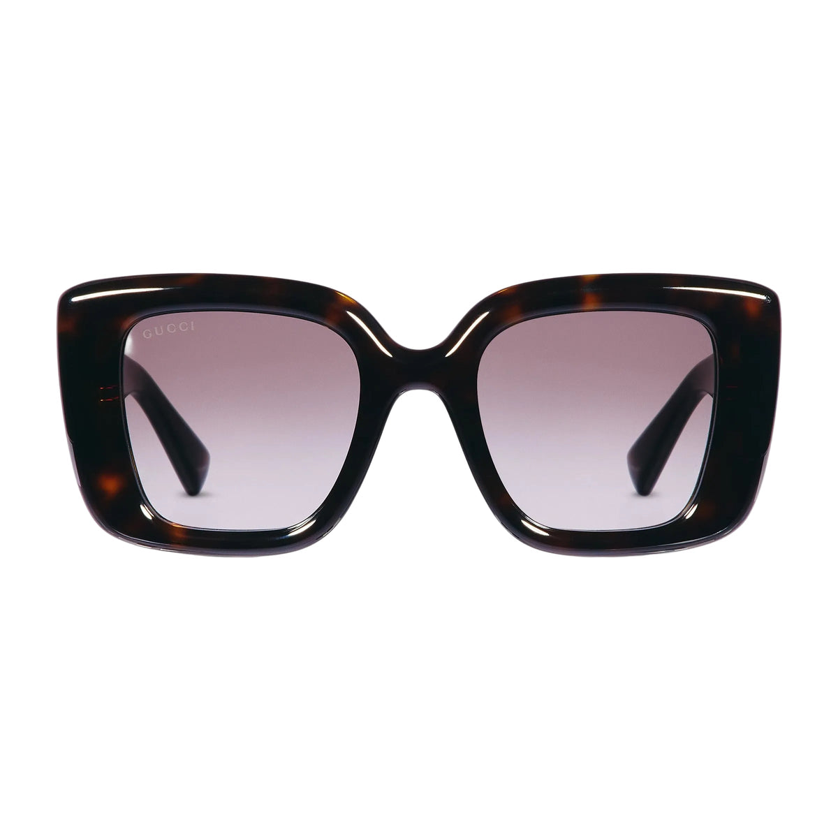 Gucci Women Butterfly Frame Brown Sunglasses