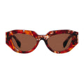 Gucci Women Cat Eye Frame Brown Sunglasses