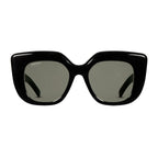 Gucci Women Square Frame Black Sunglasses