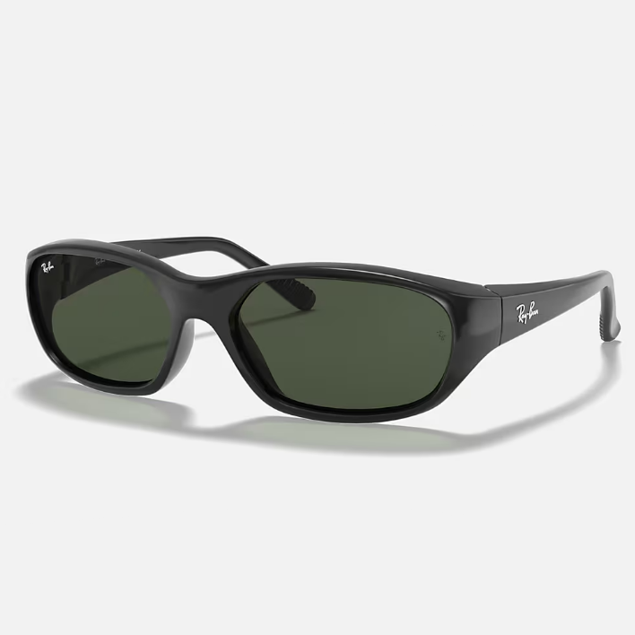 Ray Ban Women Rectangle Frame Cosmic Black Sunglasses