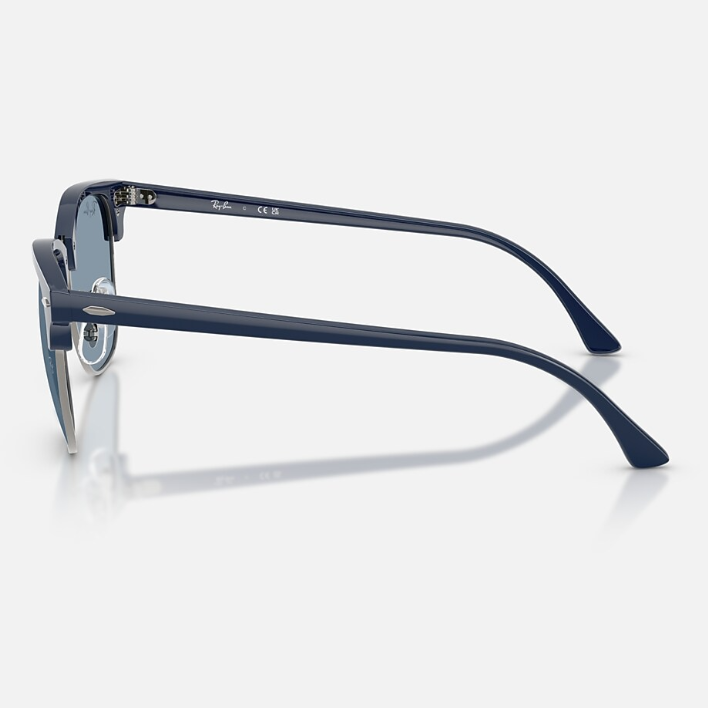 Ray Ban Women Square Frame Matte Blue Sunglasses