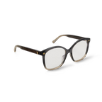 Louis Vuitton Women Cat Eye Frame Crystal Gray Sunglasses