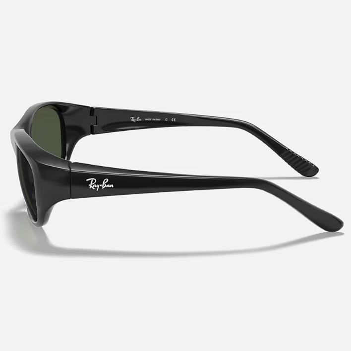 Ray Ban Women Rectangle Frame Cosmic Black Sunglasses