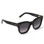 Louis Vuitton Women Square Frame Ash Black Sunglasses