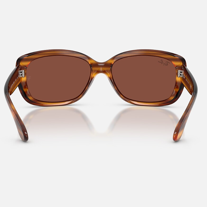 Ray Ban Women Butterfly Frame Brown Sunglasses