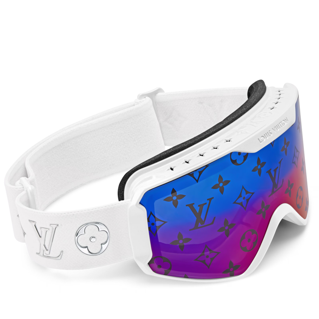 Louis Vuitton Women Mask Frame White Sunglasses