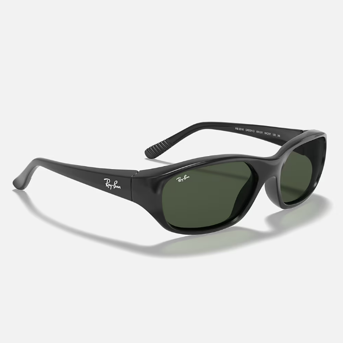 Ray Ban Women Rectangle Frame Cosmic Black Sunglasses