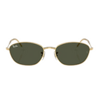 Ray Ban Men Irregular Frame Glitter Gold Sunglasses