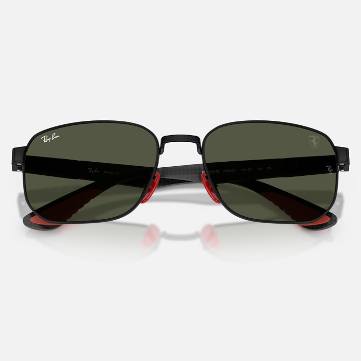 Ray Ban Women Irregular Frame Washed Black Sunglasses