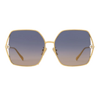 Louis Vuitton Women Square Frame Desert Gold Sunglasses