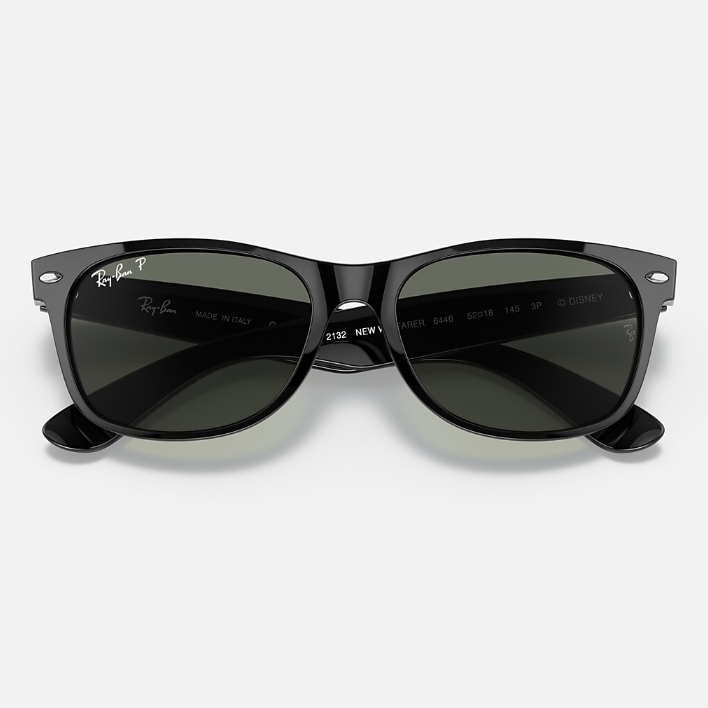 Ray Ban Women Square Frame Black Pearl Sunglasses