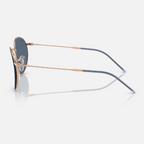 Ray Ban Women Phantos Frame Champagne Gold Sunglasses