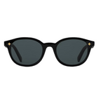 Louis Vuitton Women Round Frame Coal Black Sunglasses