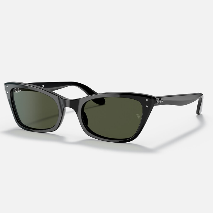 Ray Ban Women Cat Eye Frame Classic Black Sunglasses
