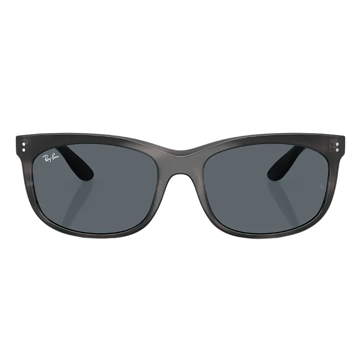 Ray Ban Women Pillow Frame Striped Gray Sunglasses