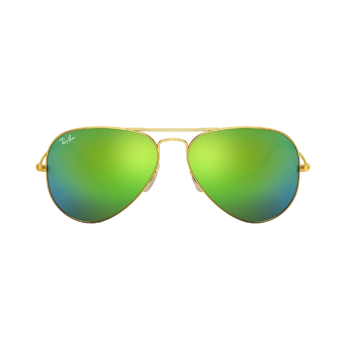 Ray Ban Women Pilot Frame Bronze Gold Sunglasses