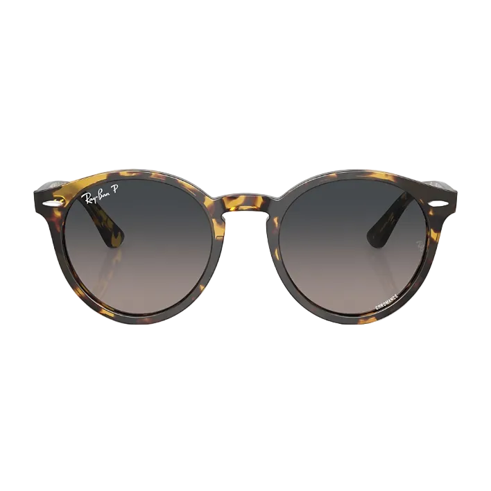 Ray Ban Women Square Phantos Havana Yellow Turtle Sunglasses