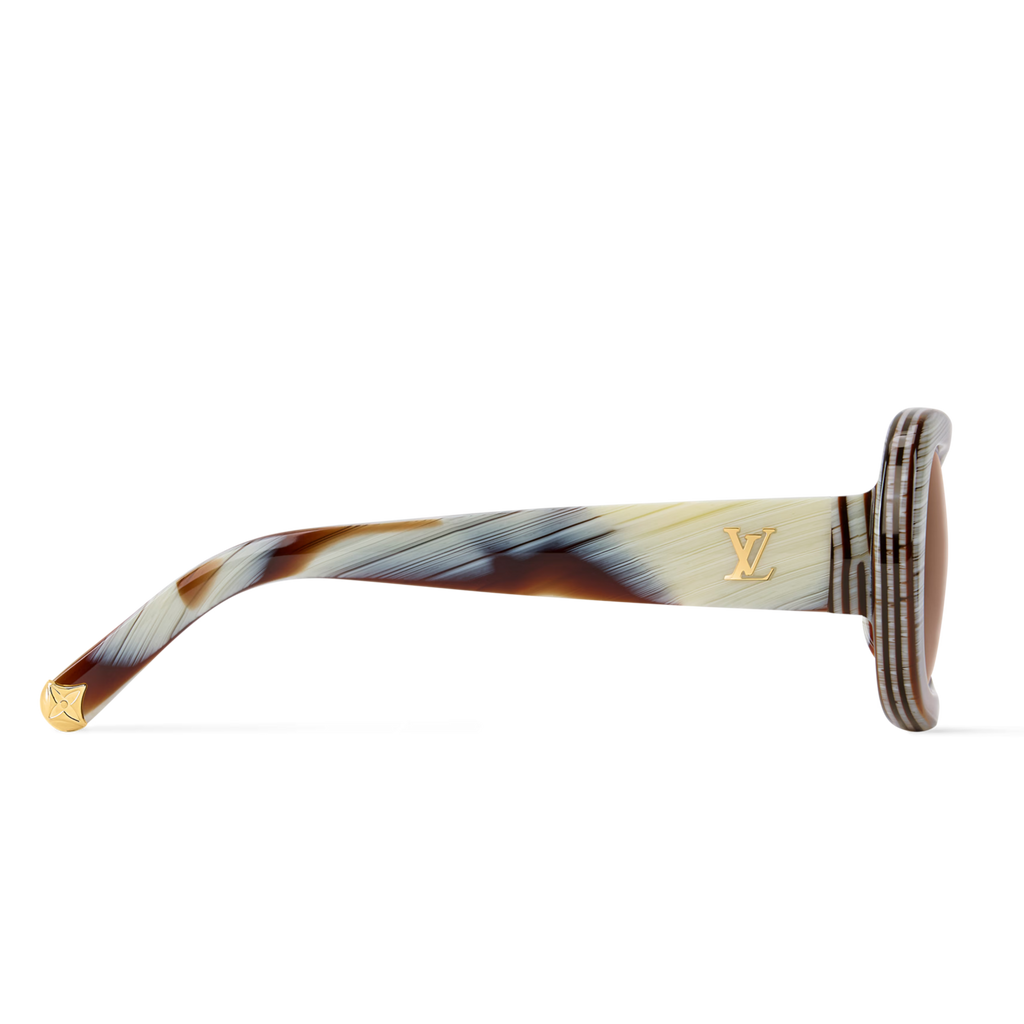 Louis Vuitton Women Square Frame Honey Sunglasses