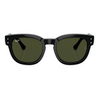 Ray Ban Women Square Frame Soot Black Sunglasses