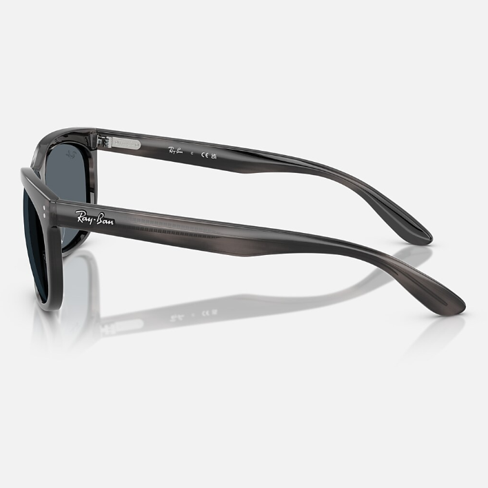 Ray Ban Women Pillow Frame Striped Gray Sunglasses