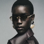 Ray Ban Men Rectangle Frame Polished Arista Gold Sunglasses