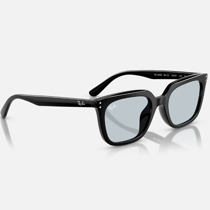 Ray Ban Women Square Frame Asphalt Black Sunglasses