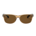 Ray Ban Women Square Frame Polished Honey Sunglasses
